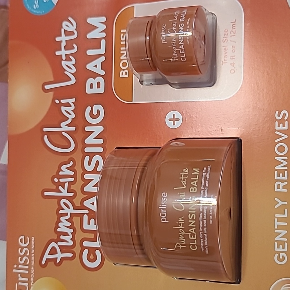 Purlisse Pumpkin Chai Latte Cleansing Balm - Orange - Picture 3 of 6